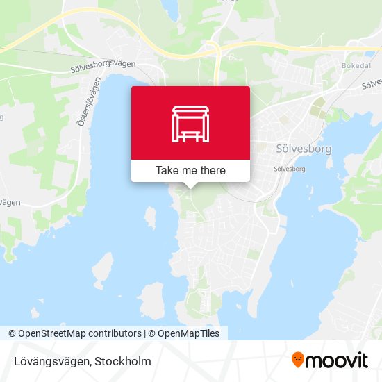 Lövängsvägen map