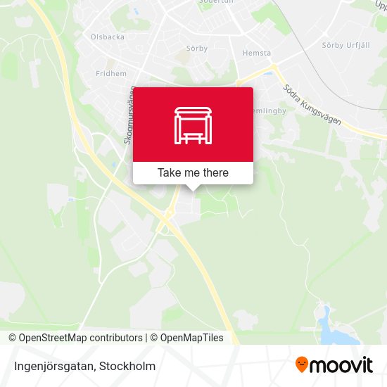 Ingenjörsgatan map