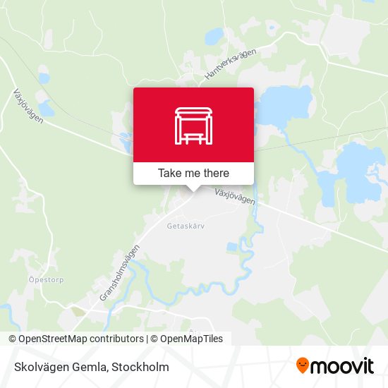 Skolvägen Gemla map