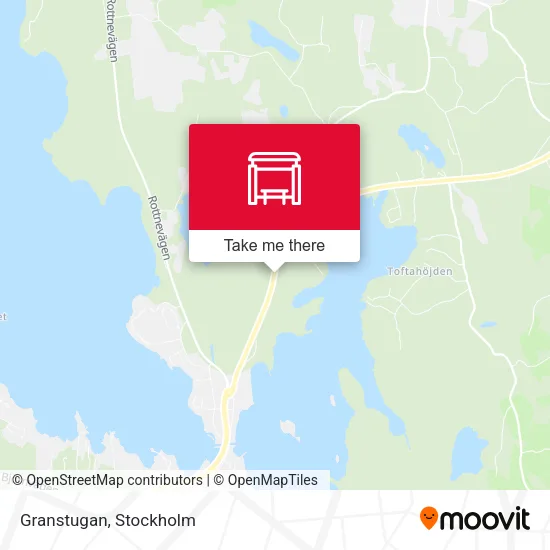 Granstugan map