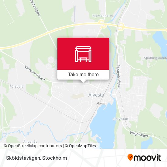 Sköldstavägen map