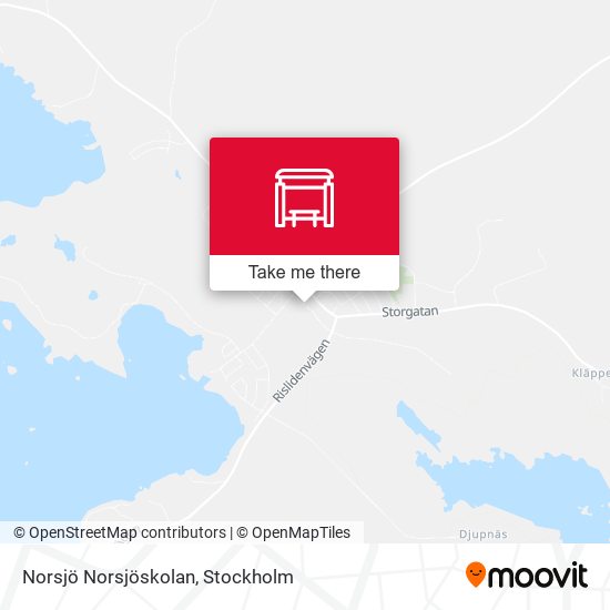 Norsjö Norsjöskolan map