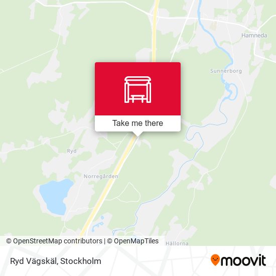 Ryd Vägskäl map