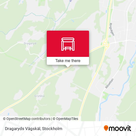 Dragaryds Vägskäl map