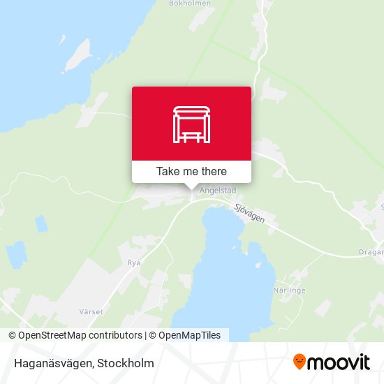 Haganäsvägen map