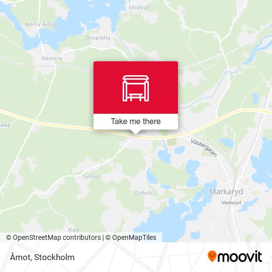 Åmot map