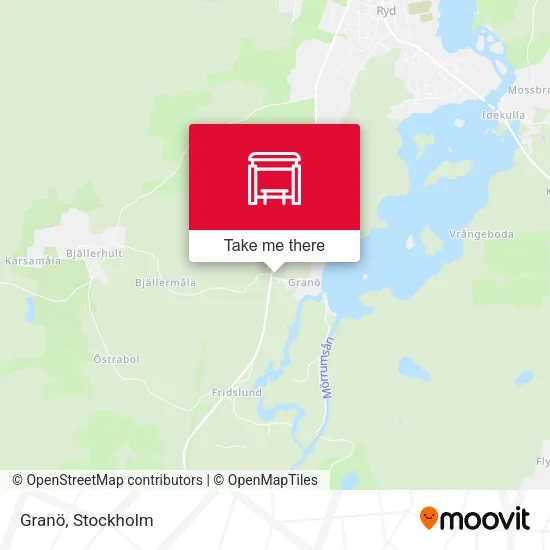 Granö map