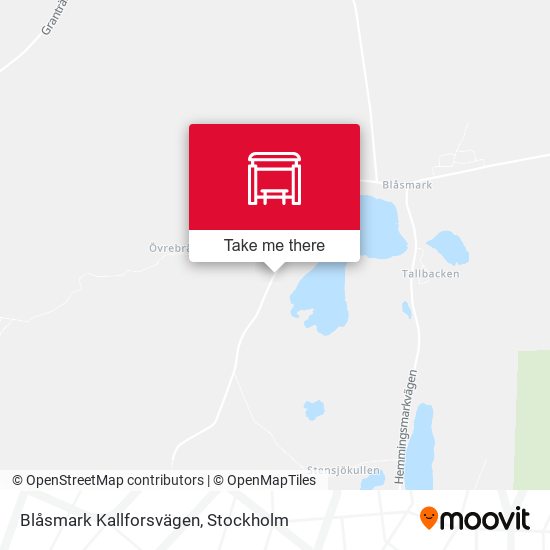Blåsmark Kallforsvägen map