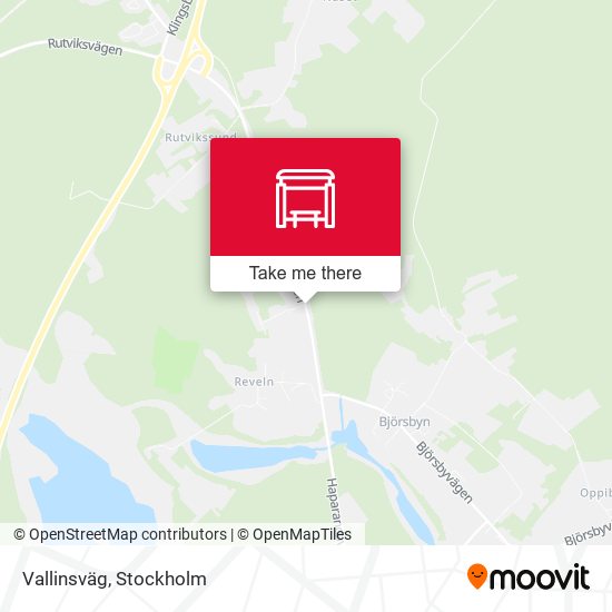 Vallinsväg map