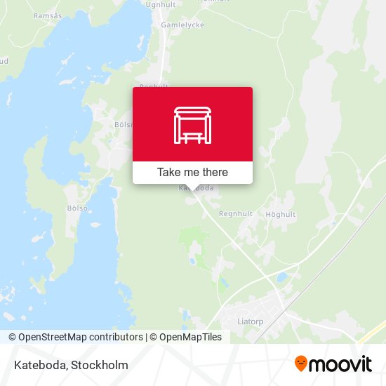 Kateboda map