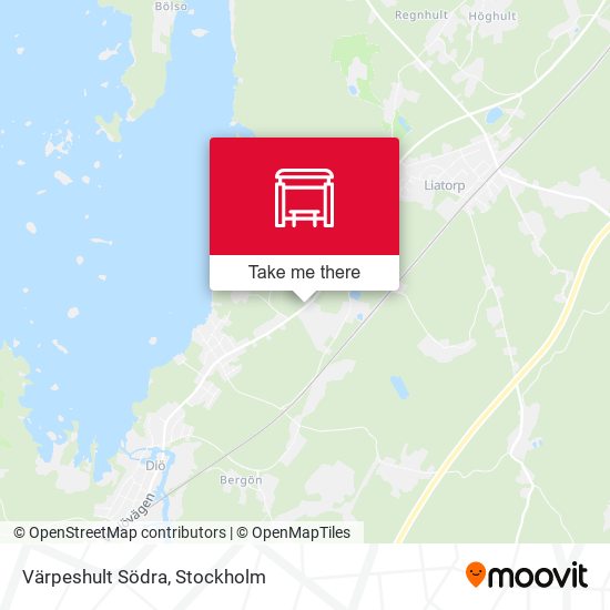 Värpeshult Södra map