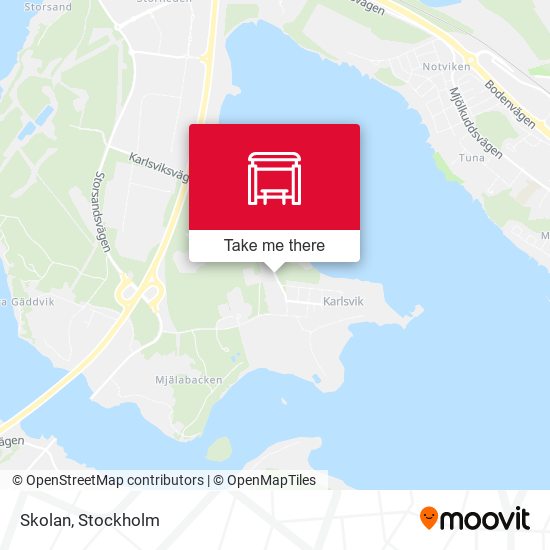 Skolan map