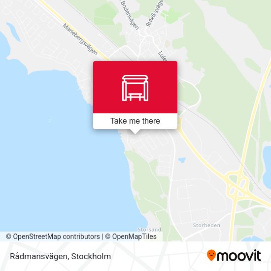 Rådmansvägen map