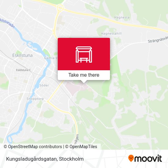 Kungsladugårdsgatan map