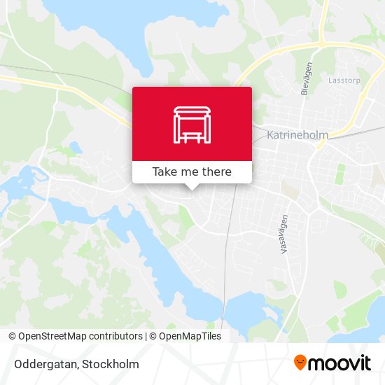 Oddergatan map