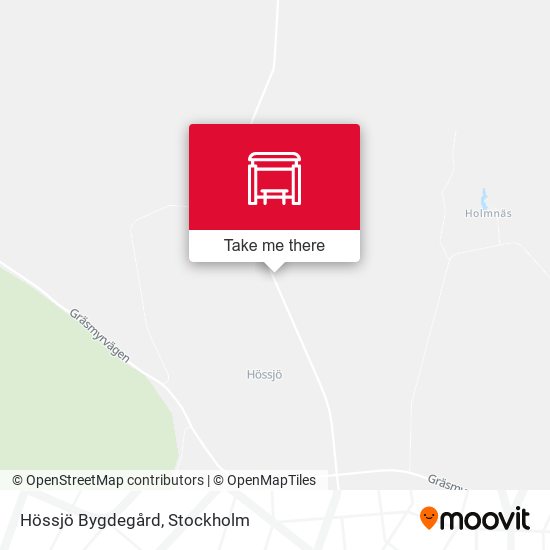 Hössjö Bygdegård map
