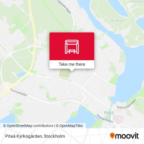 Piteå Kyrkogården map