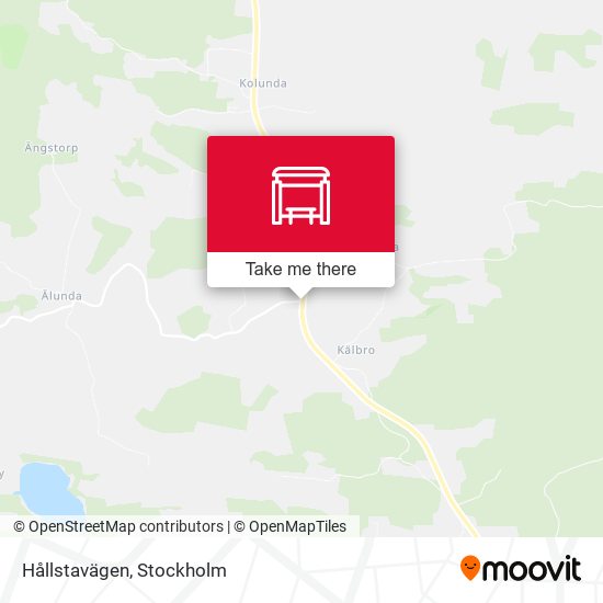 Hållstavägen map