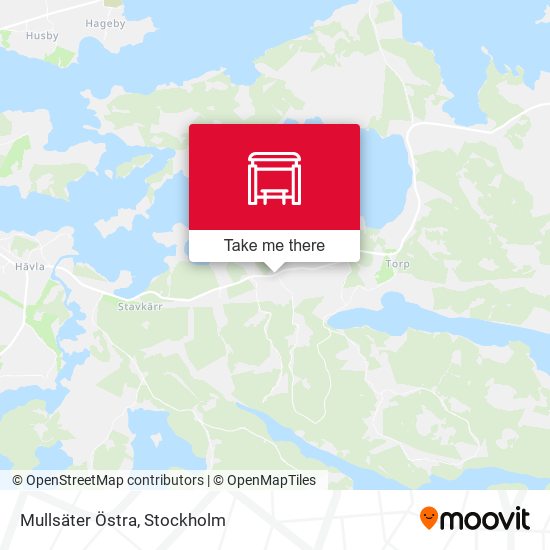 Mullsäter Östra map