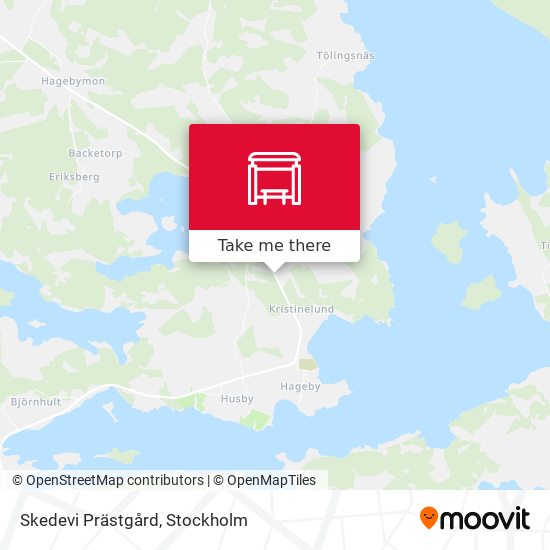 Skedevi Prästgård map