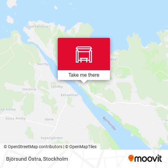 Björsund Östra map