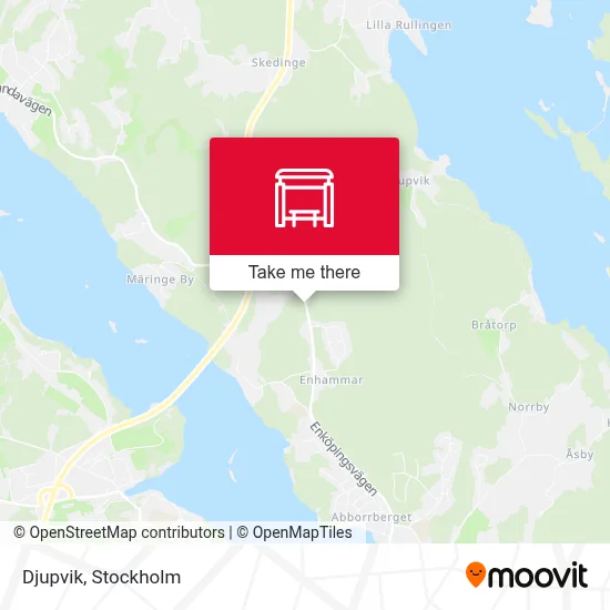 Djupvik map