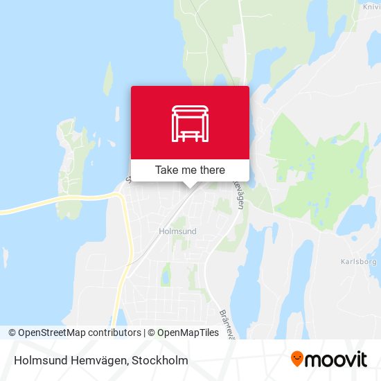 Holmsund Hemvägen map