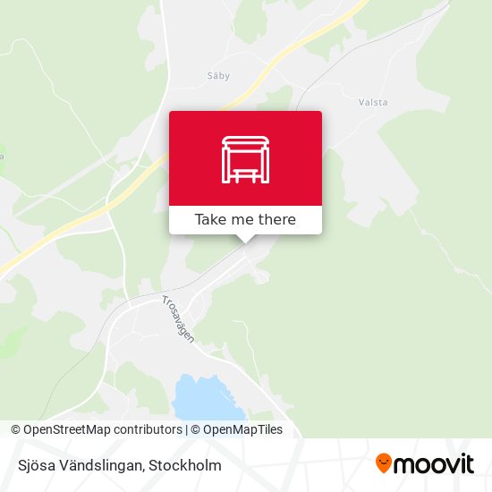 Sjösa Vändslingan map