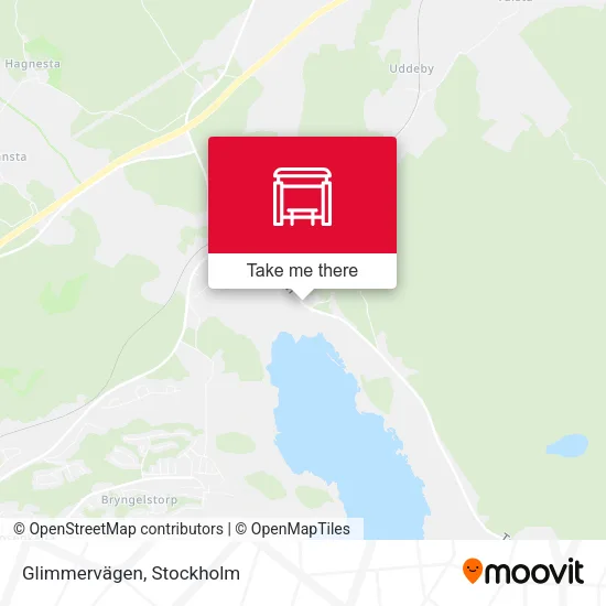 Glimmervägen map