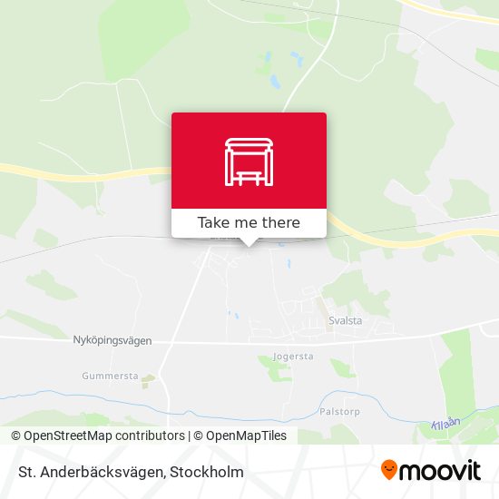 St. Anderbäcksvägen map