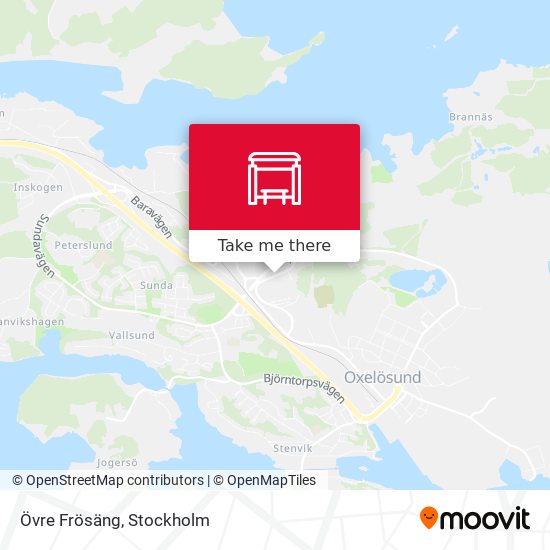 Övre Frösäng map