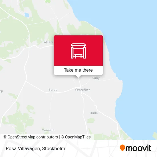 Rosa Villavägen map