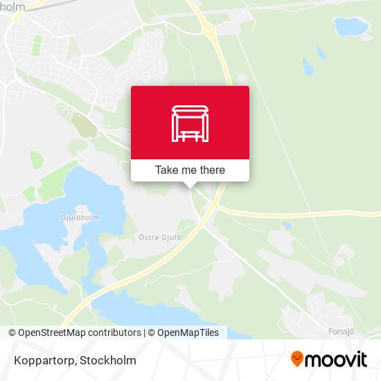 Koppartorp map