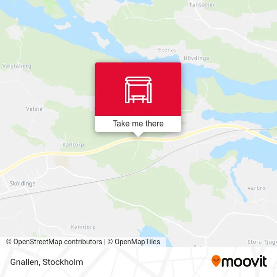 Gnallen map