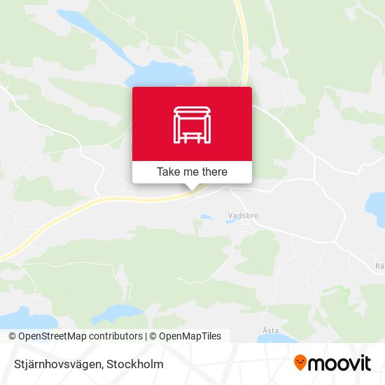 Stjärnhovsvägen map