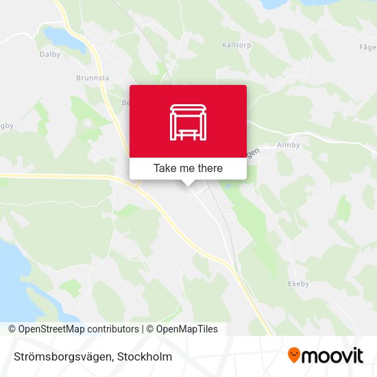Strömsborgsvägen map
