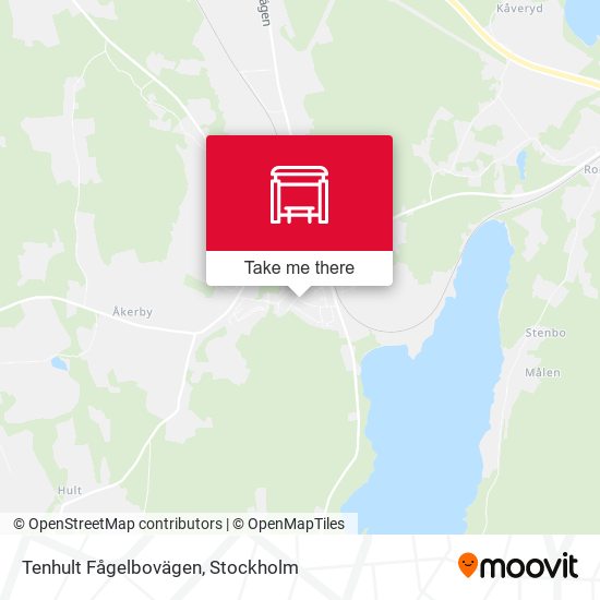 Tenhult Fågelbovägen map