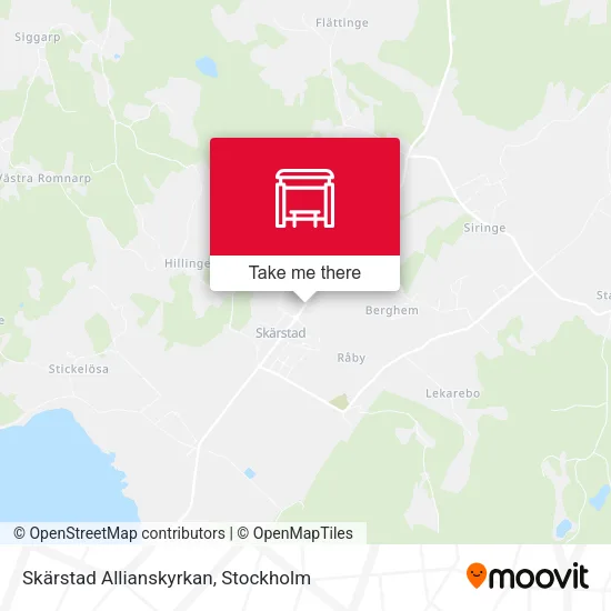 Skärstad Allianskyrkan map