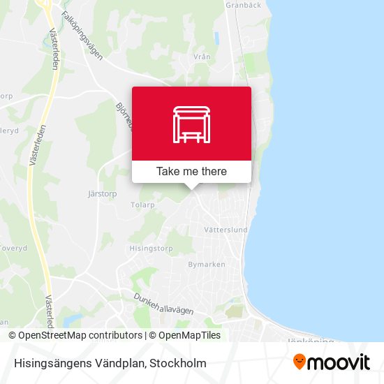 Hisingsängens Vändplan map