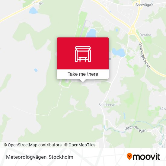 Meteorologvägen map