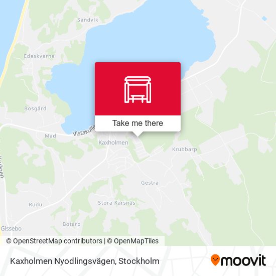 Kaxholmen Nyodlingsvägen map