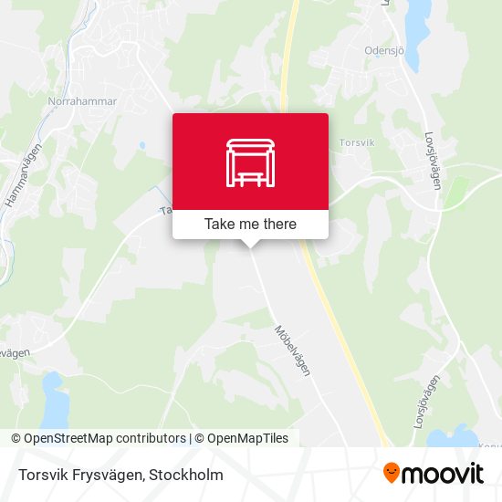 Torsvik Frysvägen map