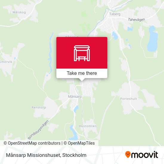 Månsarp Missionshuset map