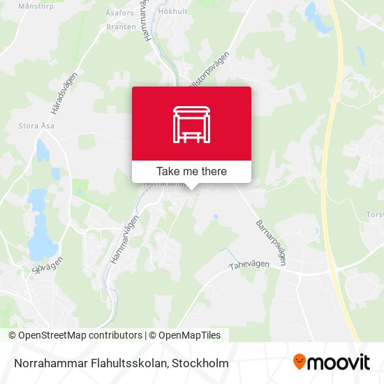 Norrahammar Flahultsskolan map