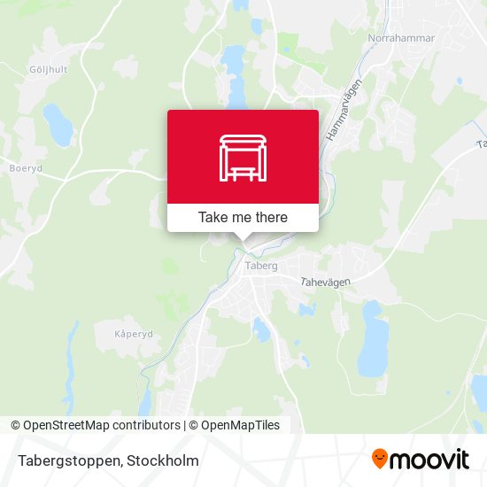 Tabergstoppen map