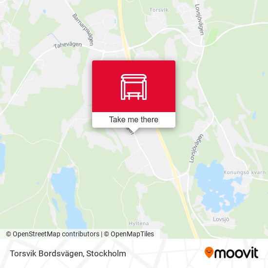 Torsvik Bordsvägen map