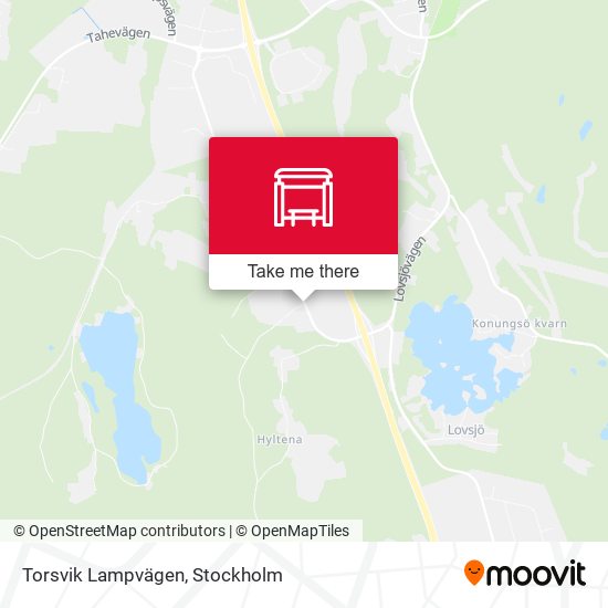 Torsvik Lampvägen map