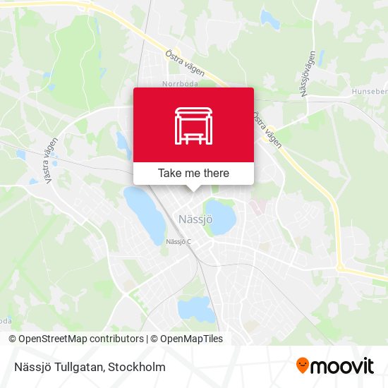 Nässjö Tullgatan map