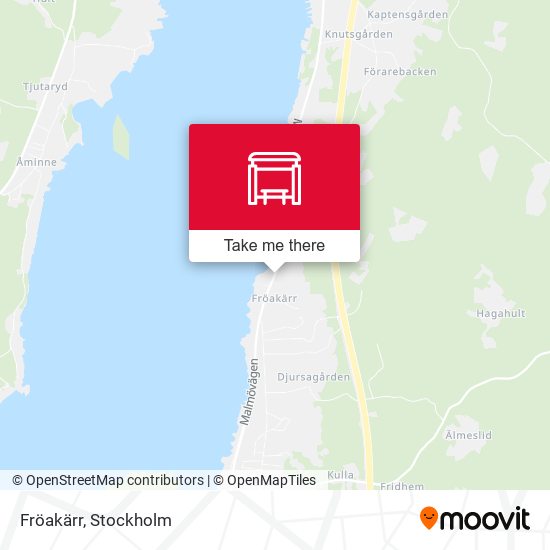 Fröakärr map