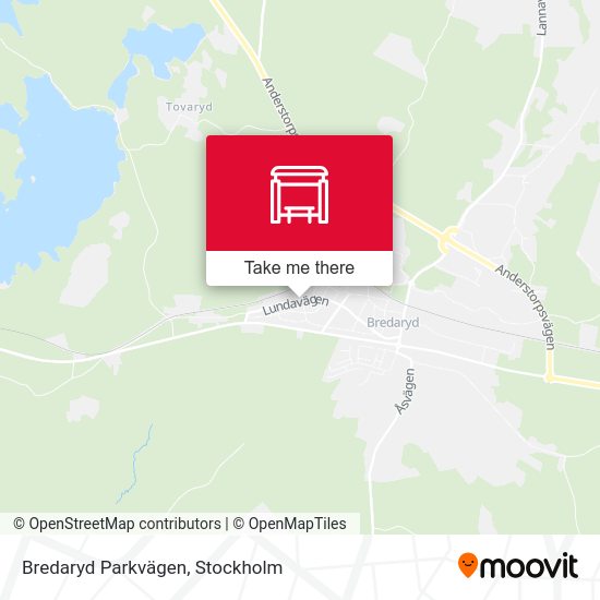 Bredaryd Parkvägen map